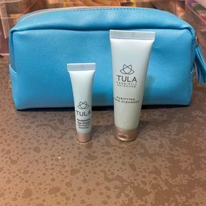 Tula Skincare Minis and Makeup Bag